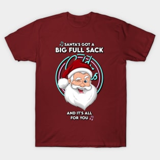 Santa's Got A Big Full Sack T-Shirt